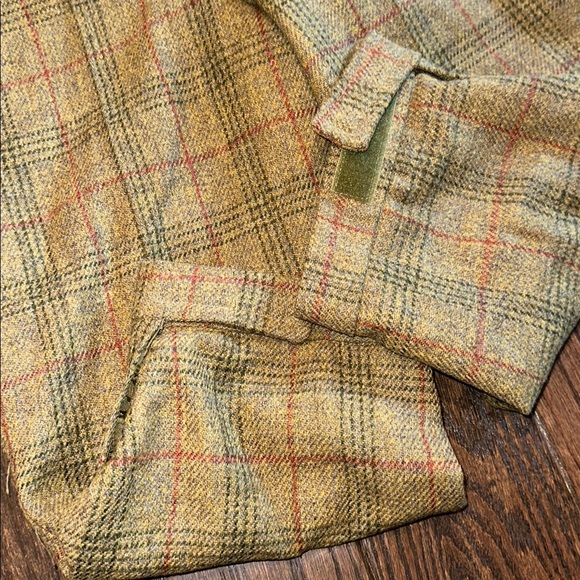 Kevin’s Plaid pure new Wool tweed Trousers new with tags deadstock size xsmall/4 - Picture 2 of 7